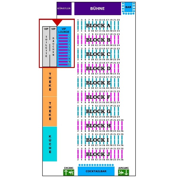 Mittwoch - VIP-Lounge - Tisch 07